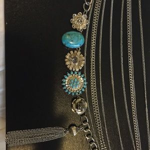 Ann Taylor multi-strand necklace.